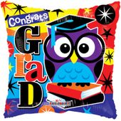 Congrats Grad Owl Gellibean (18 Inch)