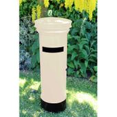 Cream Post Box  (98cm x 36.5cm)