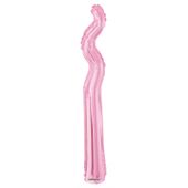 Pink Kurly Zig Zag - Requires Heat Seal 