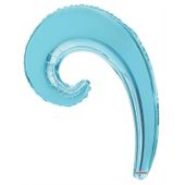 Light Blue Kurly Wave - Requires Heat Seal 