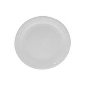 White Paper Plates Round - 7 inch (x8) 