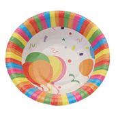 Balloons Paper Bowl 7 inch (x8)  