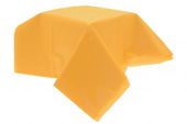 Yellow Rectangle Plastic Table Cover (54 x 104 inch) 