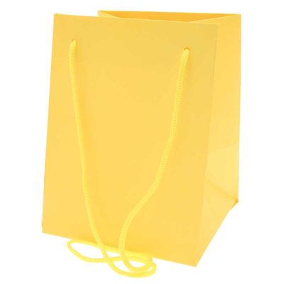 Orange Hand Tie Bag (19x25cm)