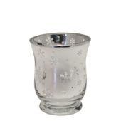 Glass Candle Holder (9x11cm)