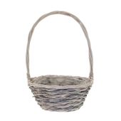 Prestwold Round Basket with Handle (30cm)