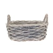 Prestwold Oval Basket with Ears (25x16cm)