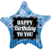 Happy Birthday To You Black Marque (18 inch)