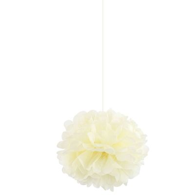 Ivory Pom Pom (12 inch)