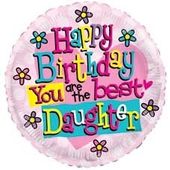 Happy Birthday Daughter (18 inch)