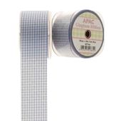 Pale Blue  Small Gingham Check Ribbon (38mm x 20m)