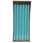 Taper Candles Turquoise Pk12 (250x23mm)