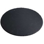 35cm Round Slate Plate  