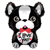 I Love You Puppy Shape Balloon (18 Inch)
