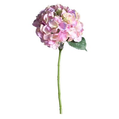 Short Stem Hydrangea Blush Lavender  