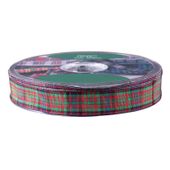 Macdonald Satin Tartan Ribbon (15mm x 20m)