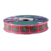 Bruce Satin Tartan Ribbon (15mm x 20m)