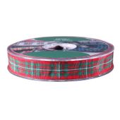 Macgregor Satin Tartan Ribbon (15mm x 20m)