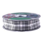 Menzies Satin Tartan Ribbon (25mm x 20m)