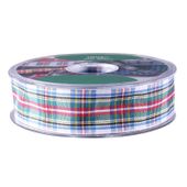 Dress Stewart Satin Tartan Ribbon (25mm x 20m)