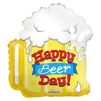 Happy Birthday Beer Shape (18 inch)