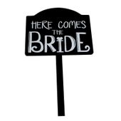 Here come the Bride - Sign 