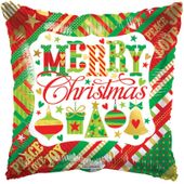 Merry Christmas Pillow Balloon