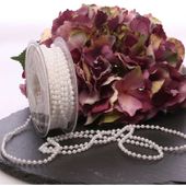 White Pearls on Spool  (4mm x 10m)
