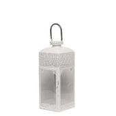 Matt White Lantern (19x18x50.5cm) 