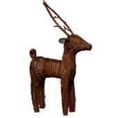 Standing Rattan Reindeer (H106cm)