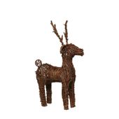 Standing Rattan Reindeer (H76cm)