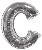 Letter C Silver