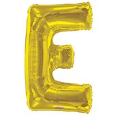 Letter Balloon - E - Gold (34 inch)