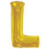 Letter Balloon - L - Gold (34 inch)