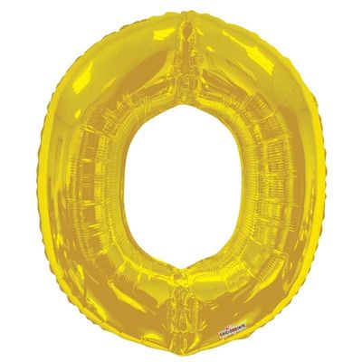 Letter Balloon - O - Gold (34 inch)