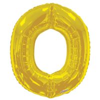 Letter Balloon - O - Gold (34 inch)