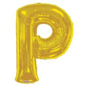 Letter Balloon - P - Gold (34 inch)