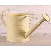 Large cream Watering Can  (17.2x18.3x16.8cm)