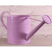 Large lilac Watering Can  (17.2x18.3x16.8cm)