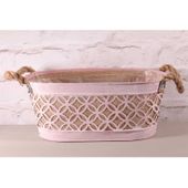 pink zinc trough