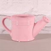 Pink Glazed Ceramic Watering Can (22.5x10.7x10.6cm)