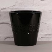Crawford Pot - Black (16 x 16cm)