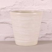 Wentworth Pot - White Wash (16 x 16cm)