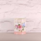 Rose and Hydrangea Cylinder (10.5X10.5cm)