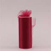 Burgundy Tulle  (15cm x 23m)