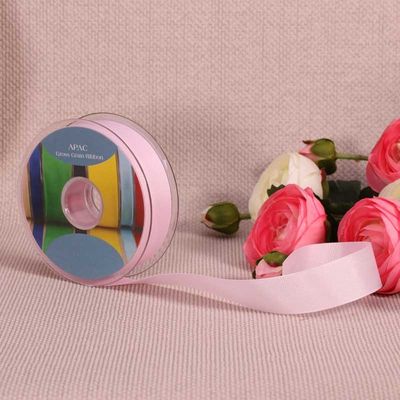 Baby Pink Grosgrain Ribbon (25mm x 20m)