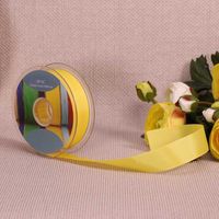 yellow Grosgrain Ribbon (25mm x 20m)