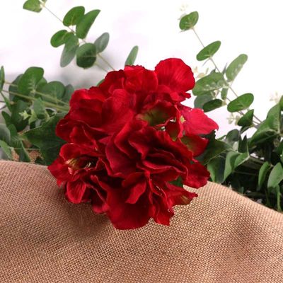 Hydrangea Pick Red 